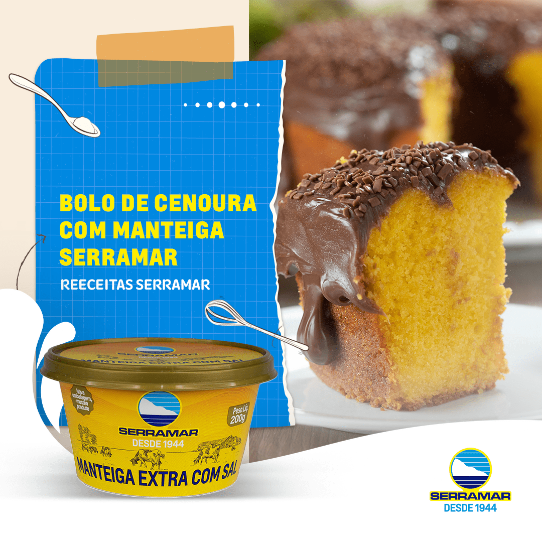 BOLO DE CENOURA SERRAMAR